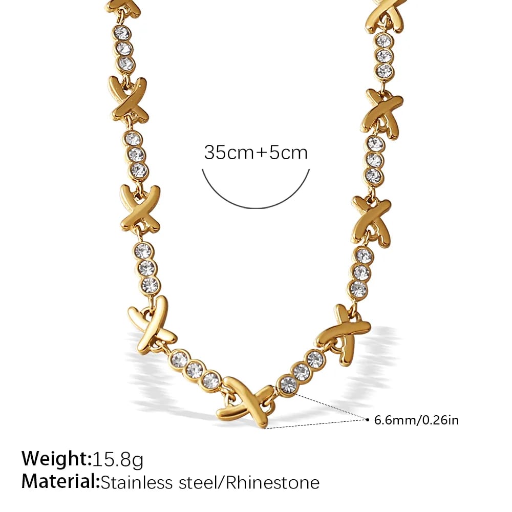 Gold Embrace Ketting