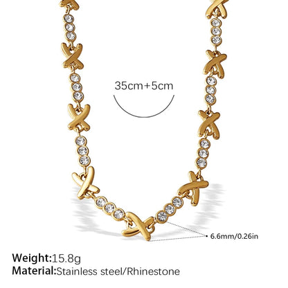 Gold Embrace Ketting