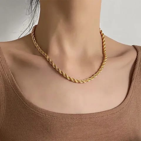 Goudplated Snake Ketting