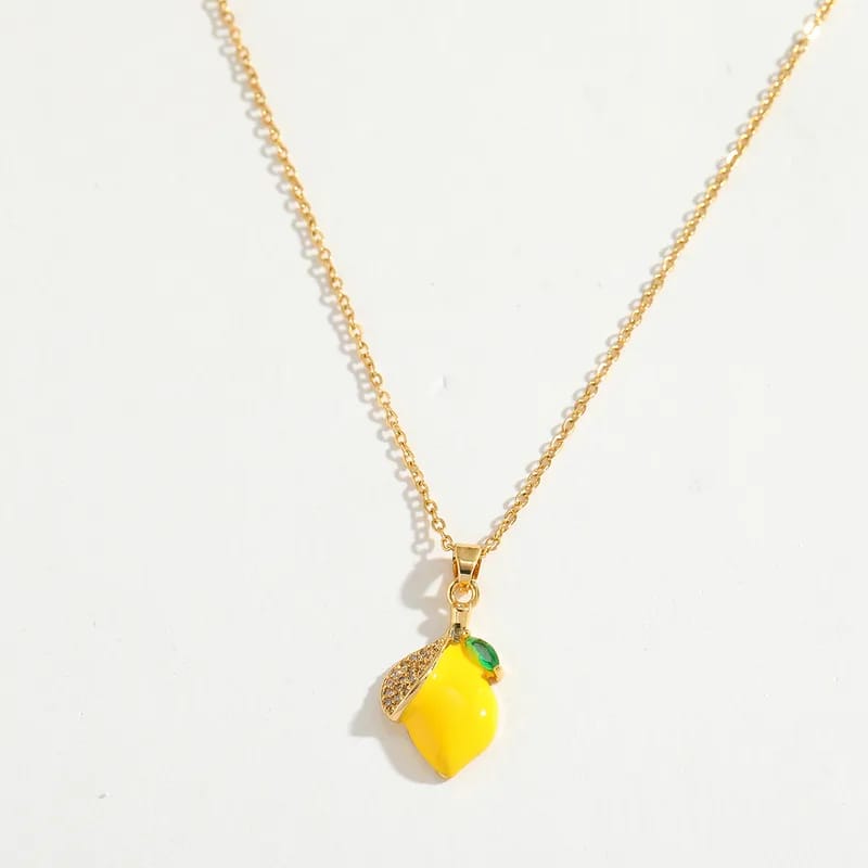 SCARA - Princess Glam Lemon Pear Ketting